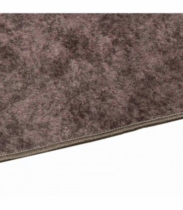 vidaXL Rug Runner MARSA Grey 100 x 300 cm Polyester and PVC