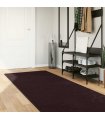 vidaXL Rug Runner MARSA Anthracite 100 x 250 cm Polyester and PVC