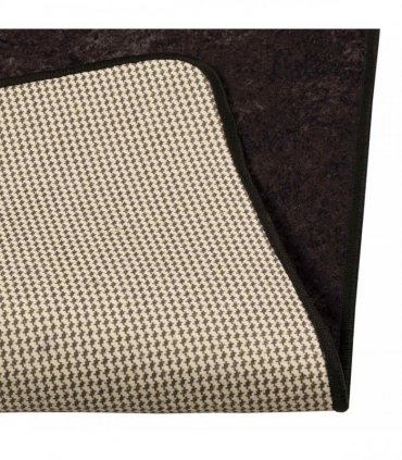 vidaXL Rug Runner MARSA Anthracite 100 x 250 cm Polyester and PVC