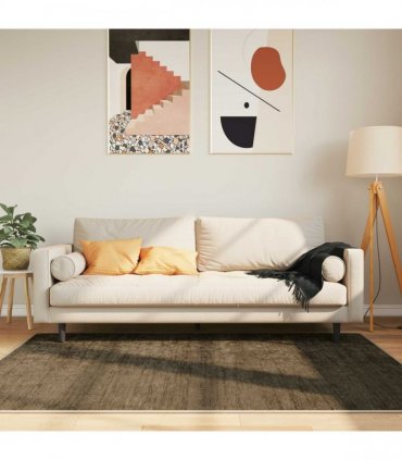 vidaXL Rug Runner MARSA Forest Green 120 x 170 cm Polyester and PVC