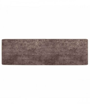 vidaXL Rug Runner MARSA Grey 50 x 150 cm Polyester and PVC
