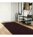 vidaXL Rug Runner MARSA Anthracite 100 x 450 cm Polyester and PVC