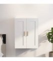 vidaXL Wall Cabinet | White | Engineered wood | Medium | Wall Cabinet — V0672080659