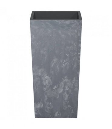 vidaXL Planter with Removable Inner Grey 21/49 L PP Concrete Look