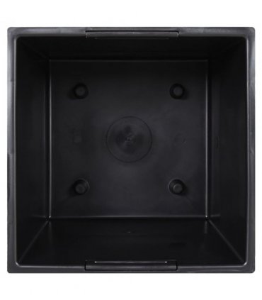 vidaXL Planter with Removable Inner Grey 21/49 L PP Concrete Look