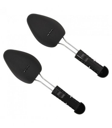 vidaXL Shoe Trees 5 Pairs Black EU 38-44 Plastic — Model: without spring spine