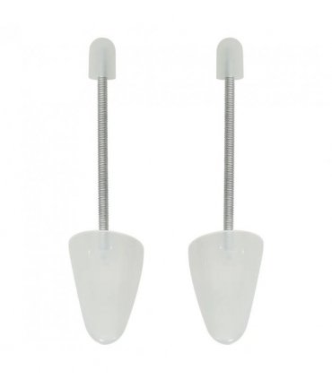 vidaXL Shoe Trees 5 Pairs White EU 35-38 Plastic — Model: with spring spine
