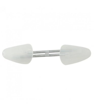 vidaXL Shoe Trees 5 Pairs White EU 35-38 Plastic — Model: with spring spine