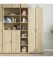 vidaXL Highboard Sonoma Oak 30x41x185 cm Engineered Wood