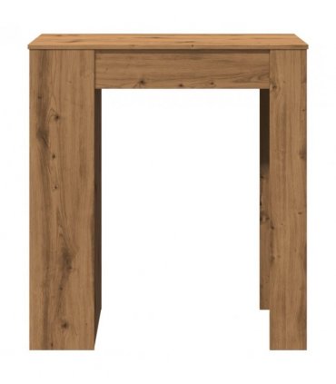 vidaXL Bar Table with Racks Artisan Oak 95x47x103.5 cm Engineered Wood