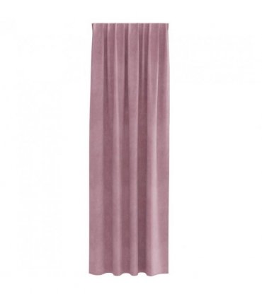 vidaXL Blackout Curtains 2 pcs Dark Pink 140 x 245 cm Velvet — Model: with sewn-in tape