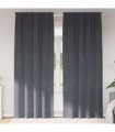 vidaXL Blackout Curtains 2 pcs Light Grey 140 x 260 cm Velvet — Colour: Super light grey, Model: with sewn-in tape