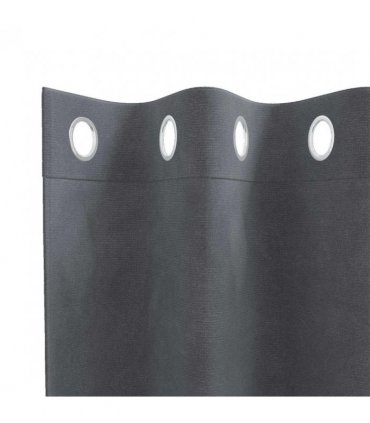 vidaXL Blackout Curtains 2 pcs Light Grey 140 x 260 cm Velvet — Colour: Super light grey, Model: with eyelets