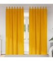 vidaXL Blackout Curtains 2 pcs Mustard Yellow 140 x 260 cm Velvet — Model: with hanging loops