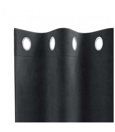 vidaXL Blackout Curtains 2 pcs Dark Grey 140 x 225 cm Velvet — Model: with eyelets