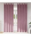 vidaXL Blackout Curtains 2 pcs Dark Pink 140 x 225 cm Velvet — Model: with eyelets