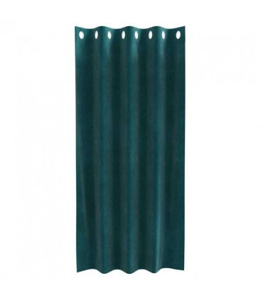 vidaXL Blackout Curtains 2 pcs Dark Green 140 x 175 cm Velvet — Model: with eyelets