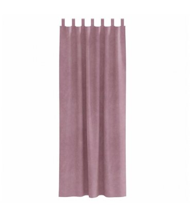 vidaXL Blackout Curtains 2 pcs Dark Pink 140 x 225 cm Velvet — Model: with hanging loops