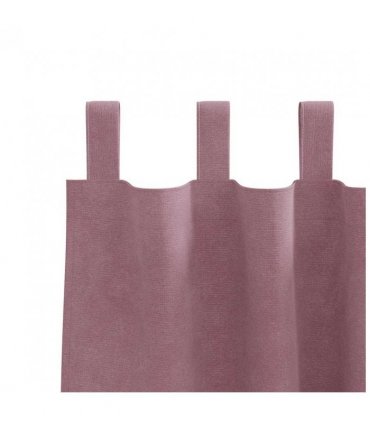 vidaXL Blackout Curtains 2 pcs Dark Pink 140 x 225 cm Velvet — Model: with hanging loops