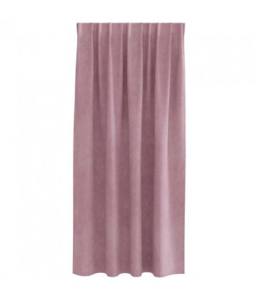 vidaXL Blackout Curtains 2 pcs Dark Pink 140 x 175 cm Velvet — Model: with sewn-in tape