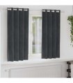 vidaXL Blackout Curtains 2 pcs Light Grey 140 x 175 cm Velvet — Model: with eyelets