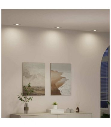 vidaXL Spotlight 12 pcs White 9 x 9 x 2 cm Aluminium — Model: Square