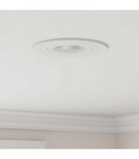 vidaXL Spotlight 12 pcs White 9 x 9 x 2 cm Aluminium — Model: Round