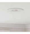 vidaXL Spotlight 12 pcs White 9 x 9 x 2 cm Aluminium — Model: Round
