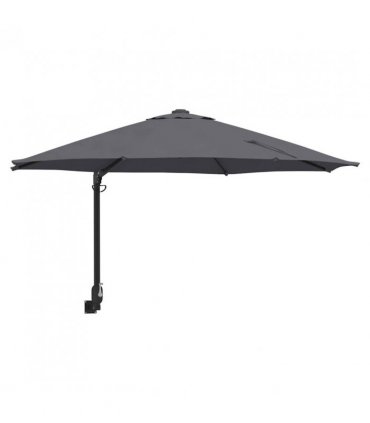 vidaXL Garden Parasol Anthracite 248 x 248 x 148 cm