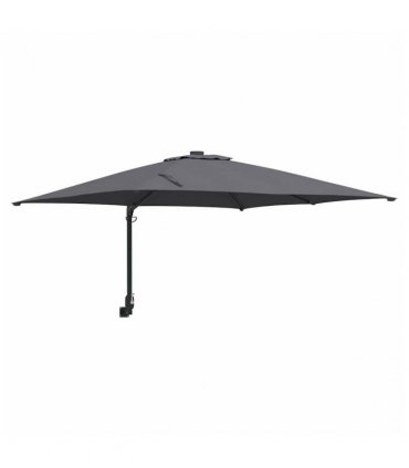 vidaXL Garden Parasol Anthracite 248.5 x 247.5 x 160 cm