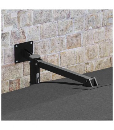 vidaXL Garden Parasol Anthracite 248.5 x 247.5 x 160 cm