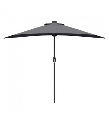 vidaXL Garden Parasol Anthracite 294 x 150 x 223 cm