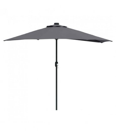 vidaXL Garden Parasol Anthracite 294 x 150 x 224 cm
