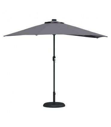 vidaXL Garden Parasol Anthracite 294 x 150 x 224 cm