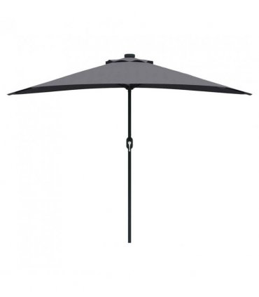 vidaXL Garden Parasol Anthracite 294 x 150 x 224 cm
