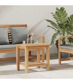 vidaXL Coffee Table with Storage Brown 50 x 35 x 45 cm Solid Teak Wood