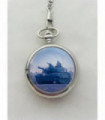 Pocket watch Tank Picture Silver 20cm Unique Boxx design M5061.01Tank