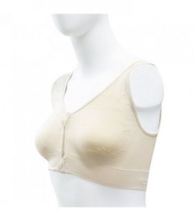 Carissima Front Opening Bra  Set of 3 X Large — Size: Xlarge