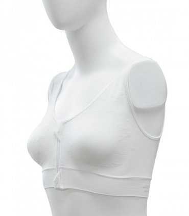Carissima Front Opening Bra  Set of 3 X Large — Size: Xlarge