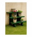 E´tage`re Straight — Colour: Green, Size: 70 x 48 x 50