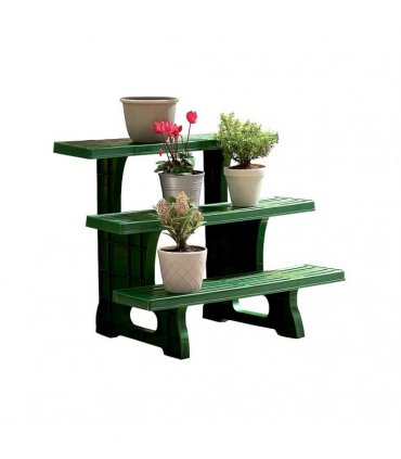 E´tage`re Straight — Colour: Green, Size: 70 x 48 x 50