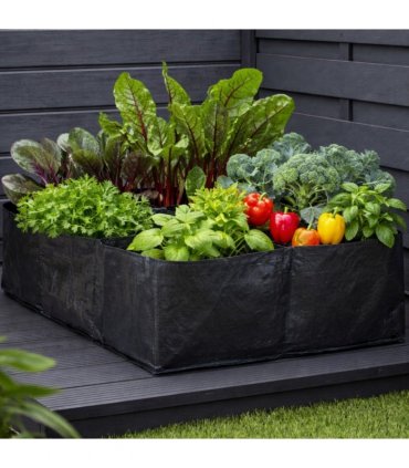 Garden Vegetable Planter Bag 6 Compartments — Size: 90 x 60 x 25 cm
