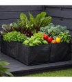 Garden Vegetable Planter Bag 6 Compartments — Size: 90 x 60 x 25 cm
