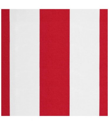 vidaXL Replacement Fabric for Awning Valance Red and White Stripe 3 m