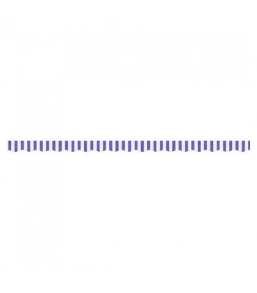 vidaXL Replacement Fabric for Awning Valance Blue and White Stripe 4 m