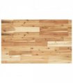 vidaXL Bathroom Vanity Top Oil Finished 100x50x4 cm Solid Wood Acacia — Size: 100 x 50 x 4 cm