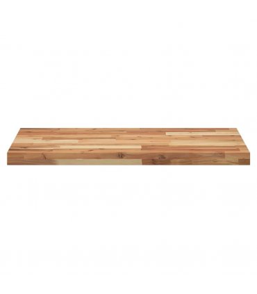 vidaXL Bathroom Vanity Top Oil Finished 100x50x4 cm Solid Wood Acacia — Size: 100 x 50 x 4 cm