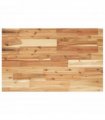 vidaXL Bathroom Vanity Top Oil Finished 100x50x2 cm Solid Wood Acacia — Size: 100 x 50 x 2 cm
