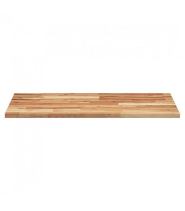 vidaXL Bathroom Vanity Top Oil Finished 100x50x2 cm Solid Wood Acacia — Size: 100 x 50 x 2 cm