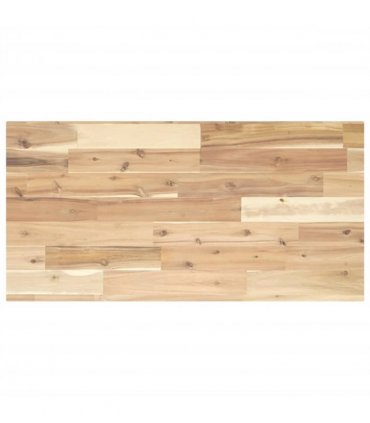 vidaXL Bathroom Vanity Top Untreated 80x40x2 cm Solid Wood Acacia — Colour: natural, Size: 80 x 40 x 2 cm